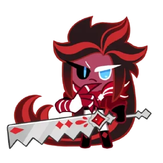 🤔 emoji Red velvet cookie Telegram sticker 5 of 15