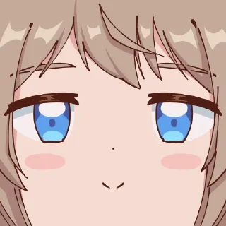 🙂 emoji Neuro-sama (art by Rune) Telegram sticker 20 of 32