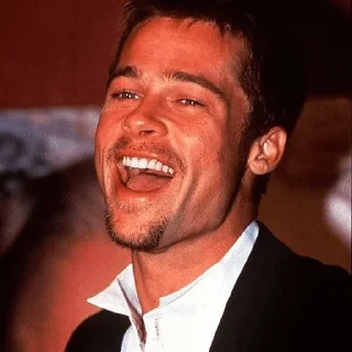 Sticker from Brad Pitt @JakeGyllen