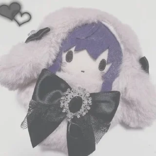 💜 emoji plushie mafumafuyu ♡︎ Telegram sticker 19 of 25