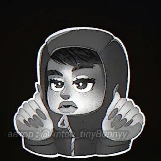 Sticker from Автор:@Anton_tinyBunnyy