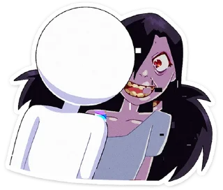 😈 emoji Мара без надписей @stickers_vk Telegram sticker 24 of 47