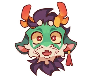 😮 emoji Грин без надписей @stickers_vk Telegram sticker 15 of 49