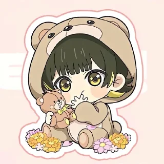 Sticker from Blue lock