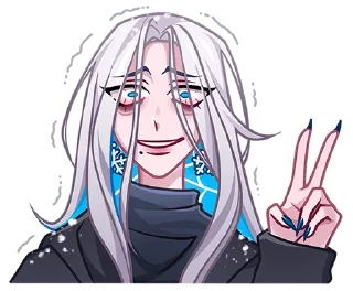 😅 emoji Снежная Карина @TgSticker без надписей Telegram sticker 23 of 49