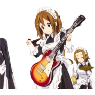 ❤ emoji K-ON! for our subscribers! Telegram sticker 18 of 26