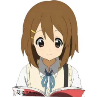 🏫 emoji K-ON! for our subscribers! Telegram sticker 14 of 26