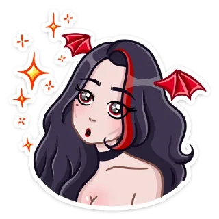 🤩 emoji Лилит (@TgSticker) Telegram sticker 18 of 48