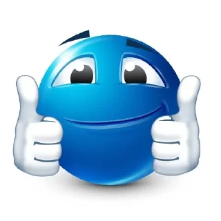 🌟 emoji Blue emojies Telegram sticker 17 of 46