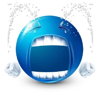 🌟 emoji Blue emojies Telegram sticker 22 of 46