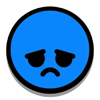 🙁 emoji brawl emojies Telegram sticker 7 of 17