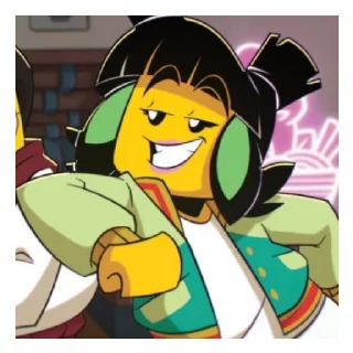 😏 emoji Монки Кид Telegram sticker 24 of 53