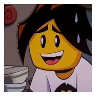 😄 emoji Монки Кид Telegram sticker 7 of 53