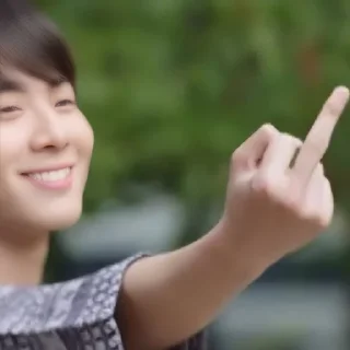 🖕 emoji mood thaibl by @tricky_hs Telegram sticker 24 of 48