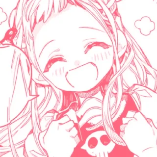 😄 emoji 𝐏𝐢𝐧𝐤 𝐍𝐞𝐧𝐞💗 @toiletboundhanakokun_wc Telegram sticker 8 of 50
