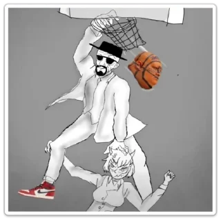 🏀 emoji Хайзенберг Telegram sticker 13 of 34