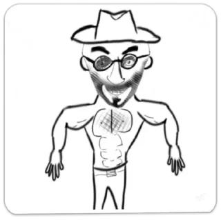 💪 emoji Хайзенберг Telegram sticker 17 of 34