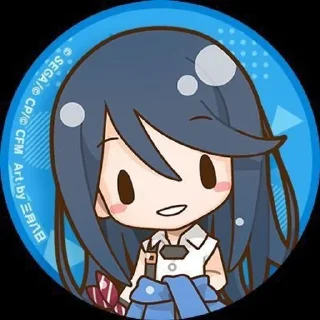 🌟 emoji Ann @stickerscuties Telegram sticker 20 of 120