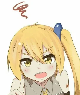😠 emoji Вокалоиды ✨ Telegram sticker 10 of 32