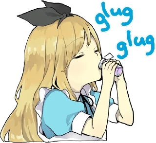 Sticker from Pom's Alice ENG :: @line_stickers