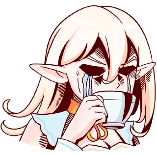😠 emoji Айрис Telegram sticker 12 of 48