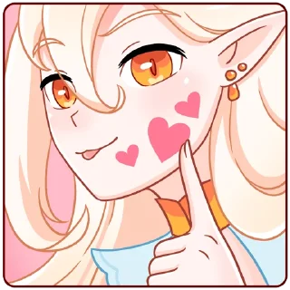 😝 emoji Айрис Telegram sticker 10 of 48
