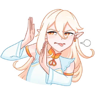 🙅 emoji Айрис Telegram sticker 24 of 48