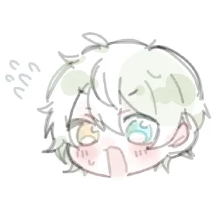 😦 emoji Мика!!✩✩ Telegram sticker 7 of 120