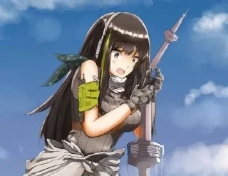 😰 emoji Girls frontline Telegram sticker 14 of 15