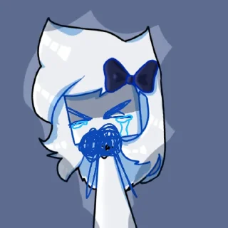 💙 emoji чизкейк. Telegram sticker 23 of 29
