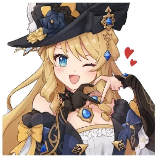 ❤️ emoji Navia @stickersMH Telegram sticker 11 of 33