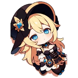 😶 emoji Navia @stickersMH Telegram sticker 10 of 33