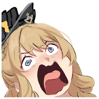 😱 emoji Navia @stickersMH Telegram sticker 15 of 33