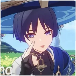 💜 emoji Скарамуш Telegram sticker 19 of 59
