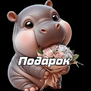 🌟 emoji Бегемот сквад Telegram sticker 11 of 22