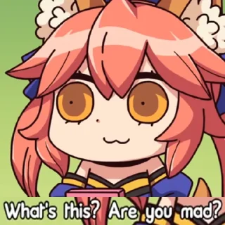 😜 emoji Tamamo Pack Telegram sticker 7 of 120