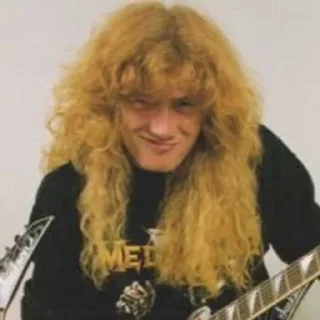 😁 emoji Dave Mustaine @LinaShotgun Telegram sticker 9 of 120