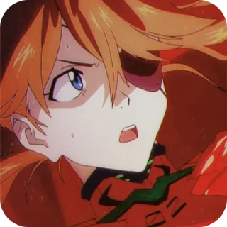 🧡 emoji Aska Langley • @Earth928B Telegram sticker 9 of 50