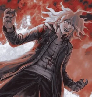 🌟 emoji Nagito Komaeda Telegram sticker 5 of 54