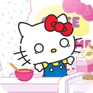 Sticker from Hello Kitty @shchobshokuvaty