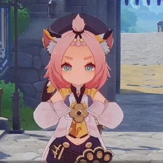 🐱 emoji 🪷Ⲇυⲟⲏⲕⲁ🩷 by @Si1ont Telegram sticker 12 of 60
