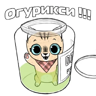 😎 emoji Пикси и Брут Telegram sticker 6 of 27