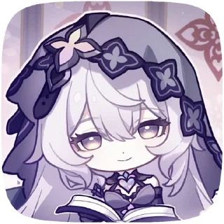 🔮 emoji ⌗𝗕𝗅𝖺𝖼𝗄 𝗦𝗐𝖺𝗇 . . @kiddoadpt Telegram sticker 22 of 40
