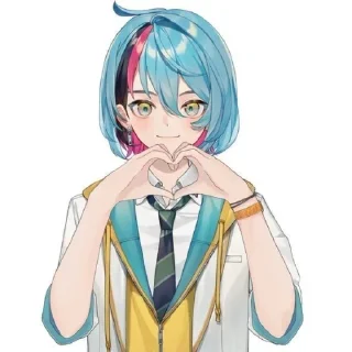 💙 emoji Kyo (@StickersByMirai)⋆·˚ ༘ * Telegram sticker 13 of 55
