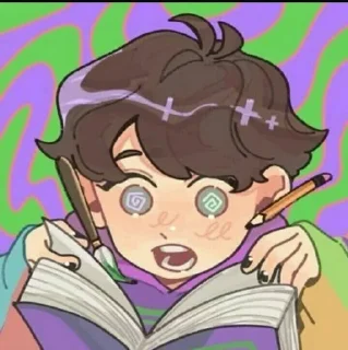 📖 emoji Karl_Jacobse2♡ Telegram sticker 20 of 25