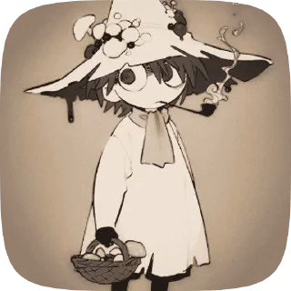🍀 emoji @gauntree Snufᴋin-ʍᴏᴏʍinvᴀllᴇy Telegram sticker 7 of 35