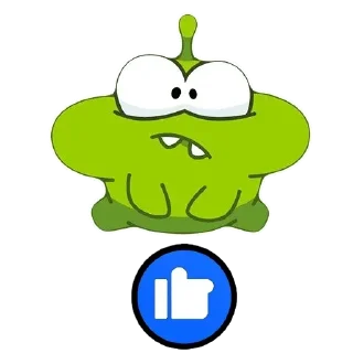👍 emoji Больше стикеров 👉🏻 @stickertg4 Telegram sticker 16 of 98