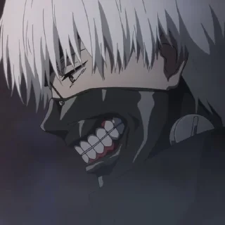 🌟 emoji Ken Kaneki • @Earth928B Telegram sticker 16 of 50