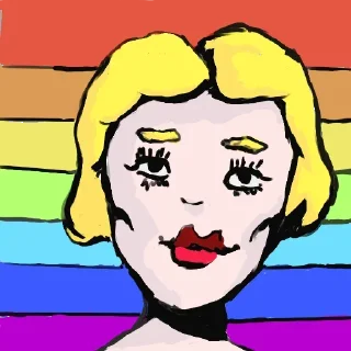 🏳‍🌈 emoji ПОЛМАТЕРИ ➜ @joy_sticker Telegram sticker 8 of 20