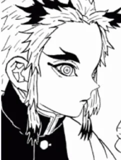 🌟 emoji 🔥Rengoku Kyoujurou🔥 Telegram sticker 21 of 81